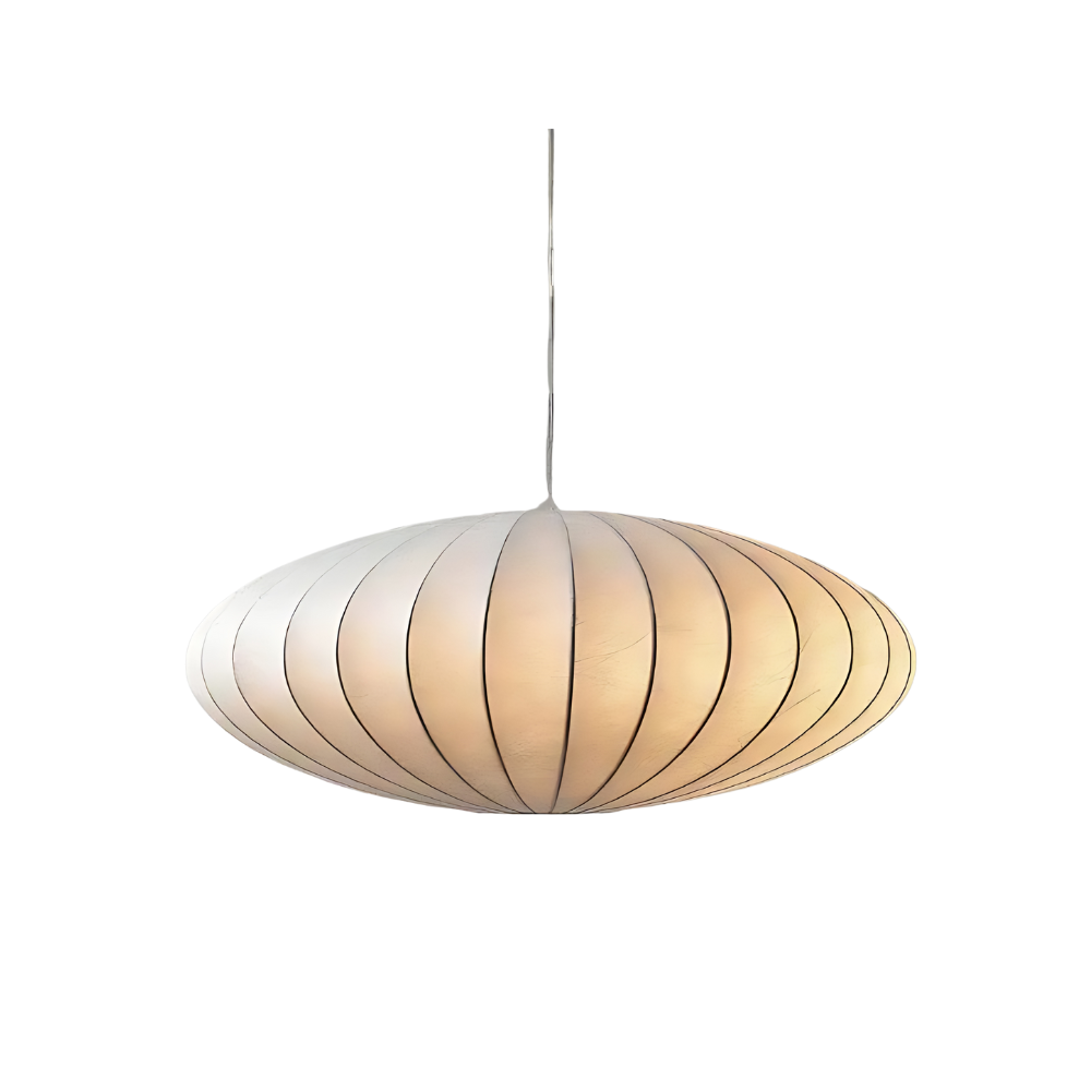 The Classic Japandi Silk Pendant Lamp